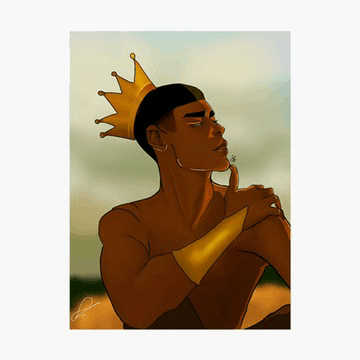 Black King Black Animated King GIF - Black King Black Animated King Strong Male GIFs
