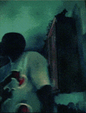 a painting of a man wearing a jersey with the letter s on the back