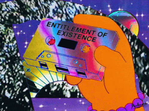 Entitlement Of Existence Cassette Tape GIF - Entitlement Of Existence Cassette Tape Mixtape GIFs