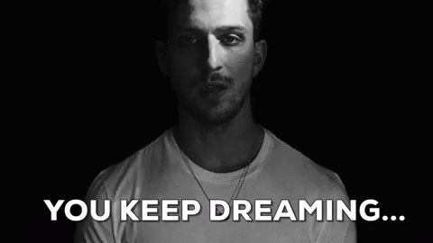 You Keep Dreaming Serious GIF - You Keep Dreaming Serious Singing GIFs
