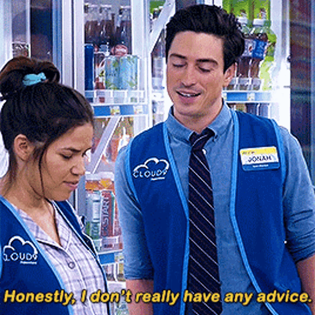 Superstore Jonah Simms GIF - Superstore Jonah Simms Honestly I Dont Really Have Any Advice GIFs