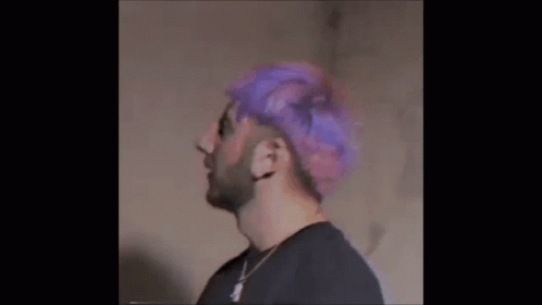 Khontkar Crazy GIF - Khontkar Crazy Purple Hair GIFs