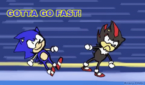 Sonic Gotta Go Fast GIF - Sonic Gotta Go Fast GIFs