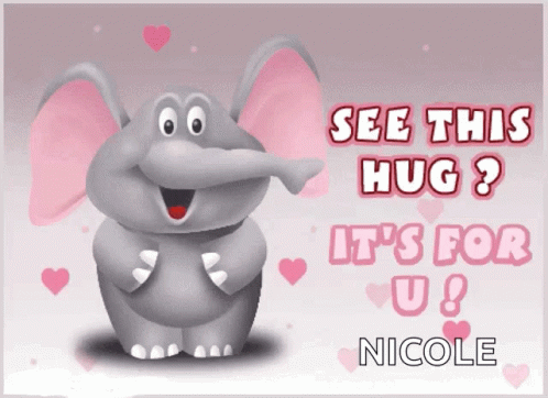 Hugs Hug For You GIF - Hugs Hug For You Elephant GIFs