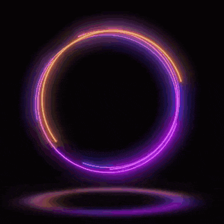 a neon sign that says ' kasirga ' in a circle