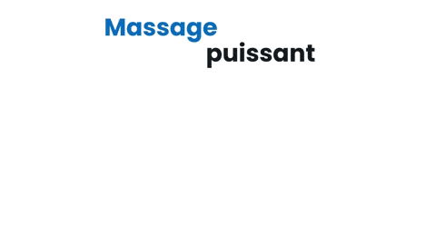 a renpho device is shown with the words tete de massage durables above it