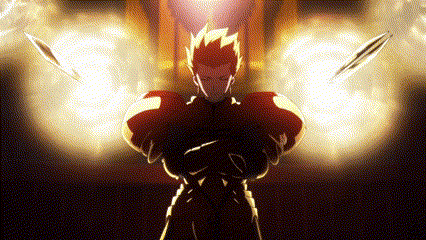 a cartoon character is standing in a dark room with his arms crossed and a light behind him .