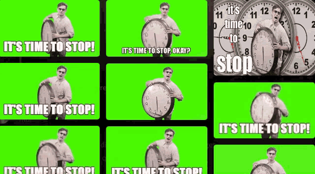Its Time To Stop Stop GIF - Its Time To Stop Time To Stop Stop GIFs
