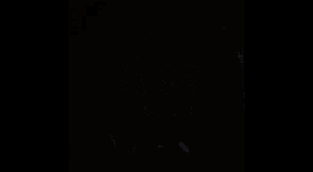 a purple background with a few lines of light