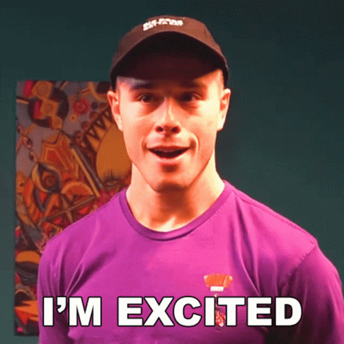 Im Excited Tommy G Mcgee GIF - Im Excited Tommy G Mcgee Tommy G GIFs