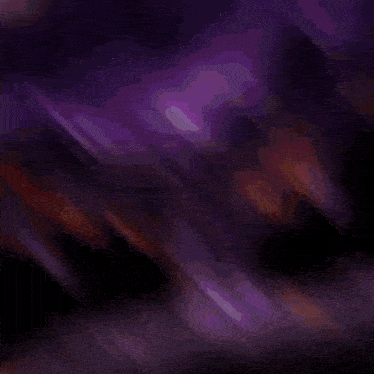 a purple and orange background with a swirling pattern