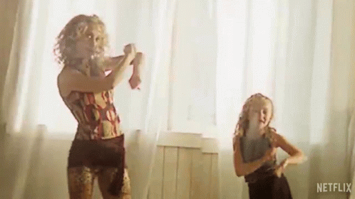 Dancing Dancing Queens GIF - Dancing Dancing Queens Mother And Daughter GIFs