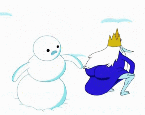 Oh My GIF - Snowman Ice King Adventure T Ime GIFs