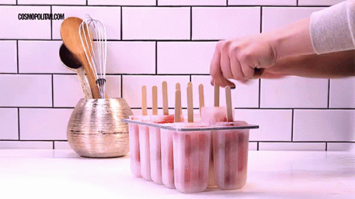 Champagne Popsicles GIF - Frozen Treats Dessert GIFs