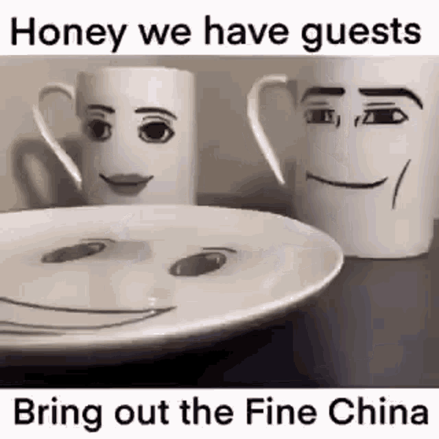 Bring Out The Fine China GIF
