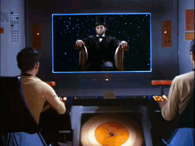 Star Trek Lincoln GIF - Star Trek Lincoln Abraham GIFs