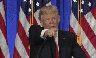 Trump Tunjuk GIF - Trump Sit Down Rude GIFs
