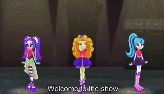 Mlp Welcome To The Show GIF - Mlp Welcome To The Show Were Here To Let You Know GIFs