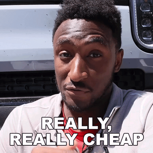 Really Really Cheap Marques Brownlee GIF - Really Really Cheap Marques Brownlee Its Inexpensive GIFs
