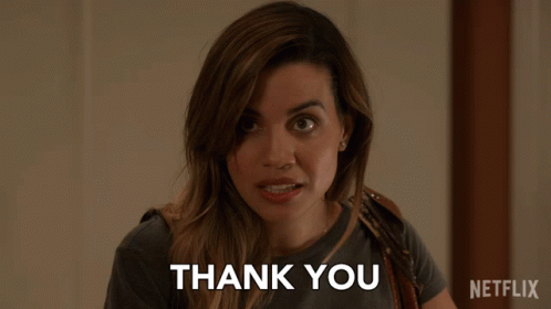 Thank You Michelle GIF - Thank You Michelle Natalie Morales GIFs