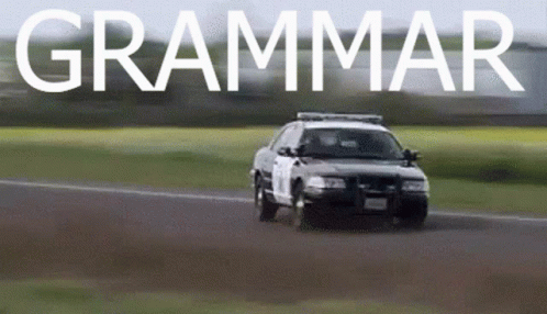 Grammar Police Drift GIF - Grammar Police Drift Police Car GIFs