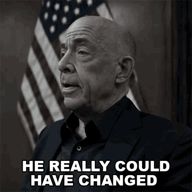 He Really Could Have Changed The World Jk Simmons GIF - He Really Could Have Changed The World Jk Simmons George Zax GIFs