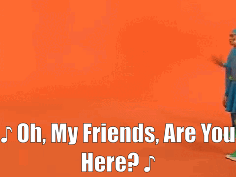 4 Square Oh My Friends Are You Here GIF - 4 Square Oh My Friends Are You Here Are You Here GIFs