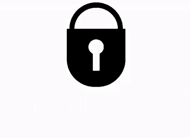 a logo for inviolavel monitoramento eletronico with a padlock