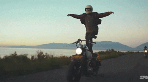 Old Crew Cafe Racer GIF - Old Crew Cafe Racer Chopper GIFs