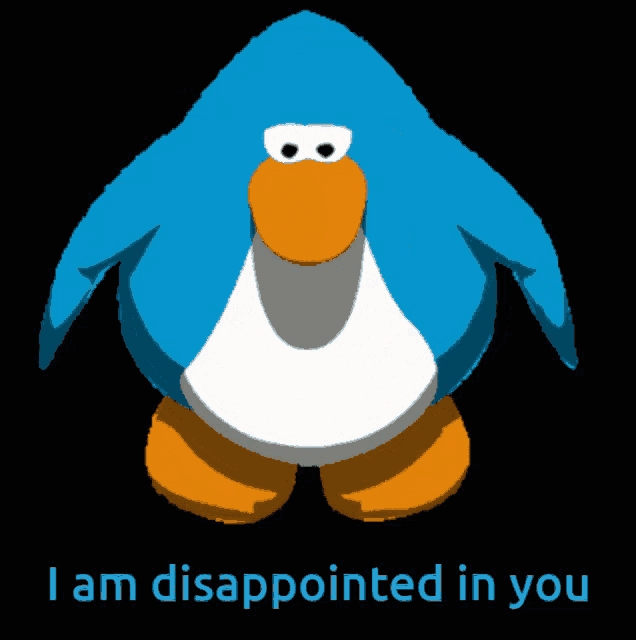 Disappointed Pinguin GIF - Disappointed Pinguin GIFs