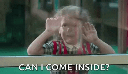 Can I Come Inside Girl GIF - Can I Come Inside Girl Kid GIFs
