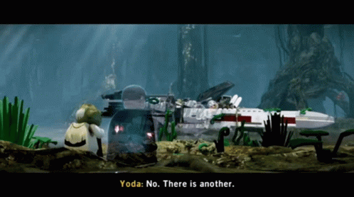 Lego Star Wars Yoda GIF - Lego Star Wars Yoda No There Is Another GIFs