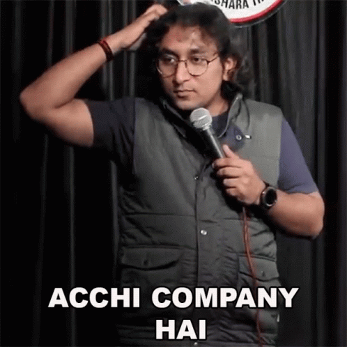 Acchi Company Hai Appurv Gupta GIF - Acchi Company Hai Appurv Gupta अच्छीकम्पनीहै GIFs