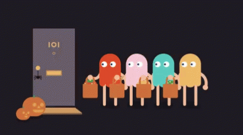 Pacman Spooky GIF - Pacman Spooky Trick Or Treat GIFs