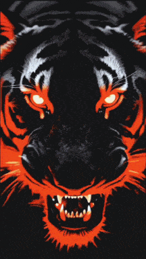 a black and orange tiger with the word panlima below it