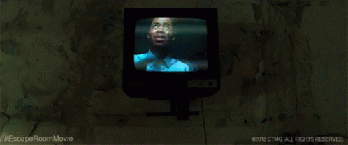 Television Scared GIF - Television Scared Afraid GIFs