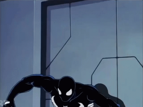 Black Spiderman Spiderman GIF - Black Spiderman Spiderman Venom GIFs