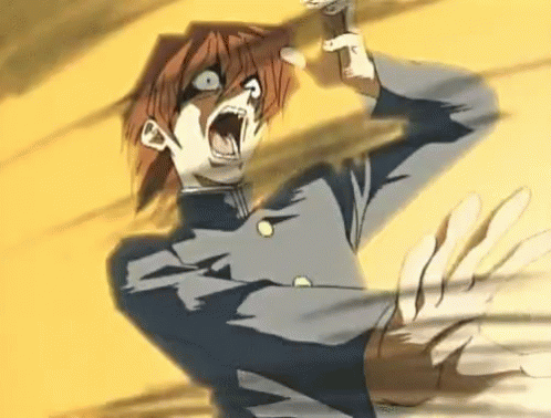 Meme Anime GIF - Meme Anime Scared GIFs