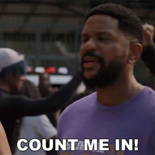 Count Me In Malik Wright GIF - Count Me In Malik Wright The Game GIFs