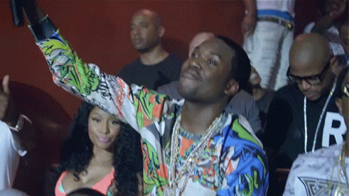 Hands Up Meek Mill GIF - Hands Up Meek Mill All Eyes On You Song GIFs