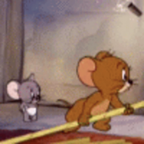 Straw Jerry Mouse GIF