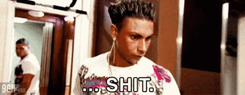 Pauly D Shit GIF - Pauly D Shit Looking Around GIFs