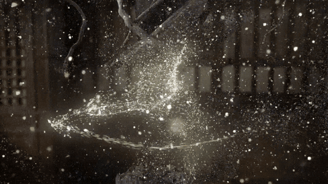 a swirl of light is surrounded by chinese characters