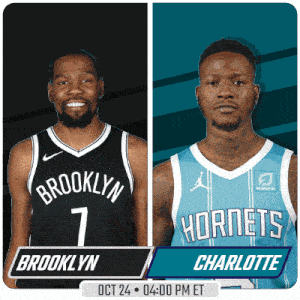 brooklyn and charlotte are playing on oct 24