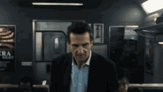 The Commuter Liam Neeson GIF