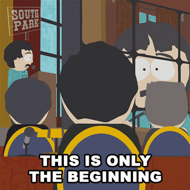 This Is Only The Beginning Randy Marsh GIF - This Is Only The Beginning Randy Marsh South Park GIFs