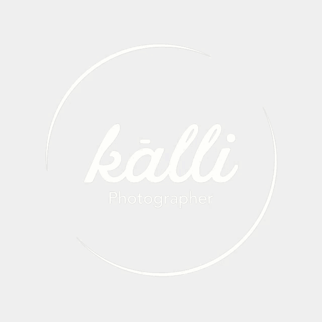 a logo for a photographer called kalli
