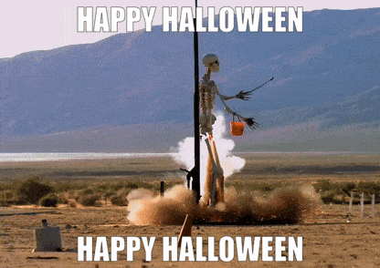 Happy Halloween Spooky GIF - Happy Halloween Spooky Skeleton GIFs
