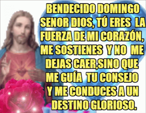 Bendecido Domingo Jesus GIF - Bendecido Domingo Jesus Blessed Sunday GIFs