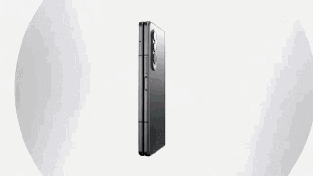 a close up of a samsung phone with a painting on the screen